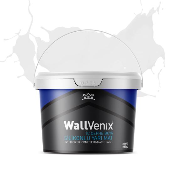 WallVenix İç Cephe Silikonlu Su Bazlı Mat Boya 20 kg